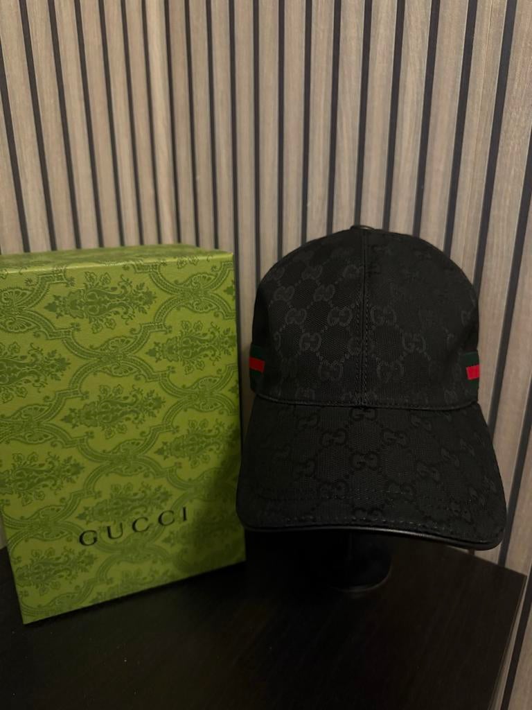 Gucci pet zwart, Ophalen of Verzenden, Zo goed als nieuw, One size fits all, Pet