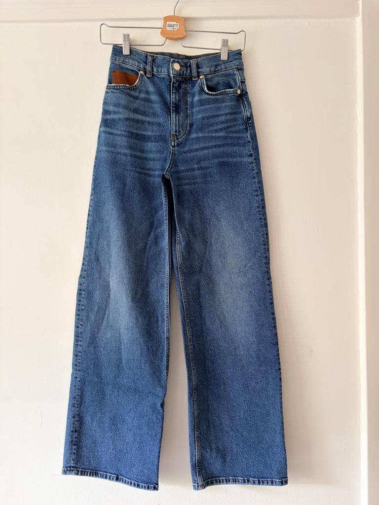 Maje jeans / spijkerbroek | Maat 36, Verzenden, Zo goed als nieuw, Blauw, W28 - W29 (confectie 36)