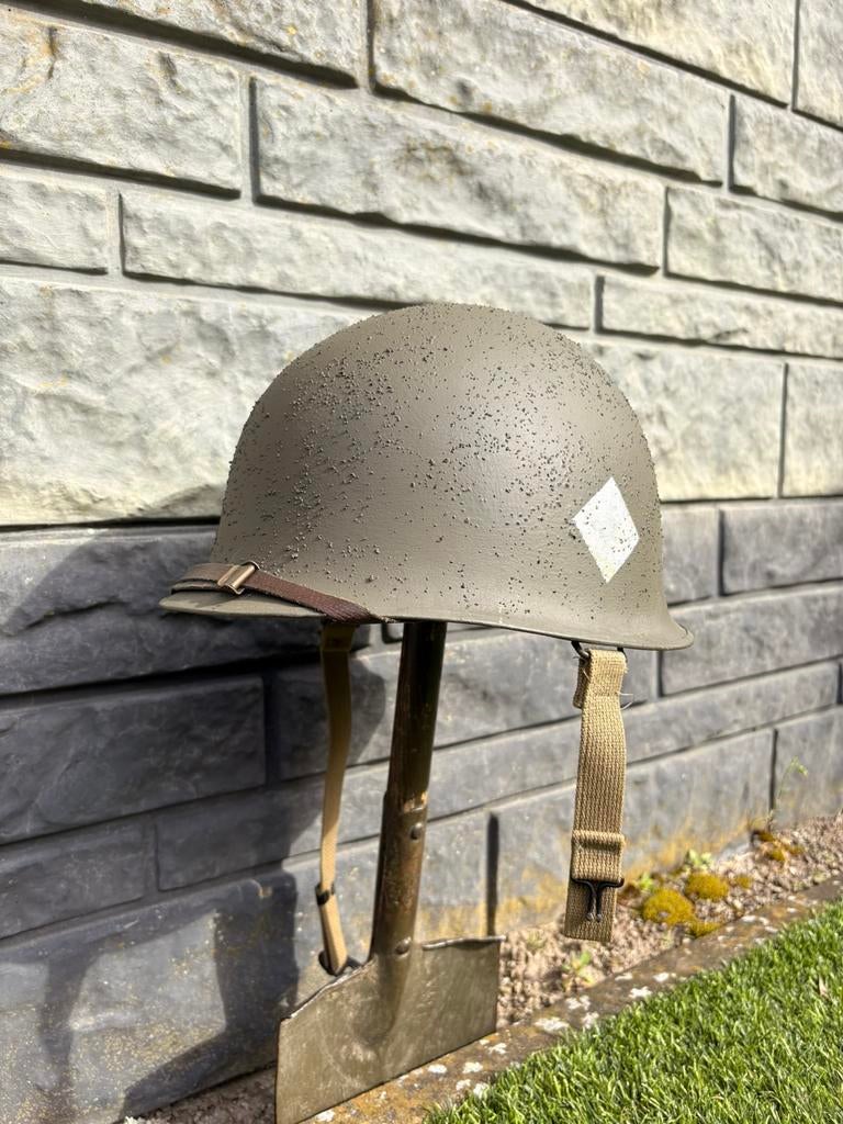 Replica M1 helm 501st 101st airborne, Verzamelen, Militaria | Tweede Wereldoorlog, Ophalen of Verzenden, Amerika, Helm of Baret