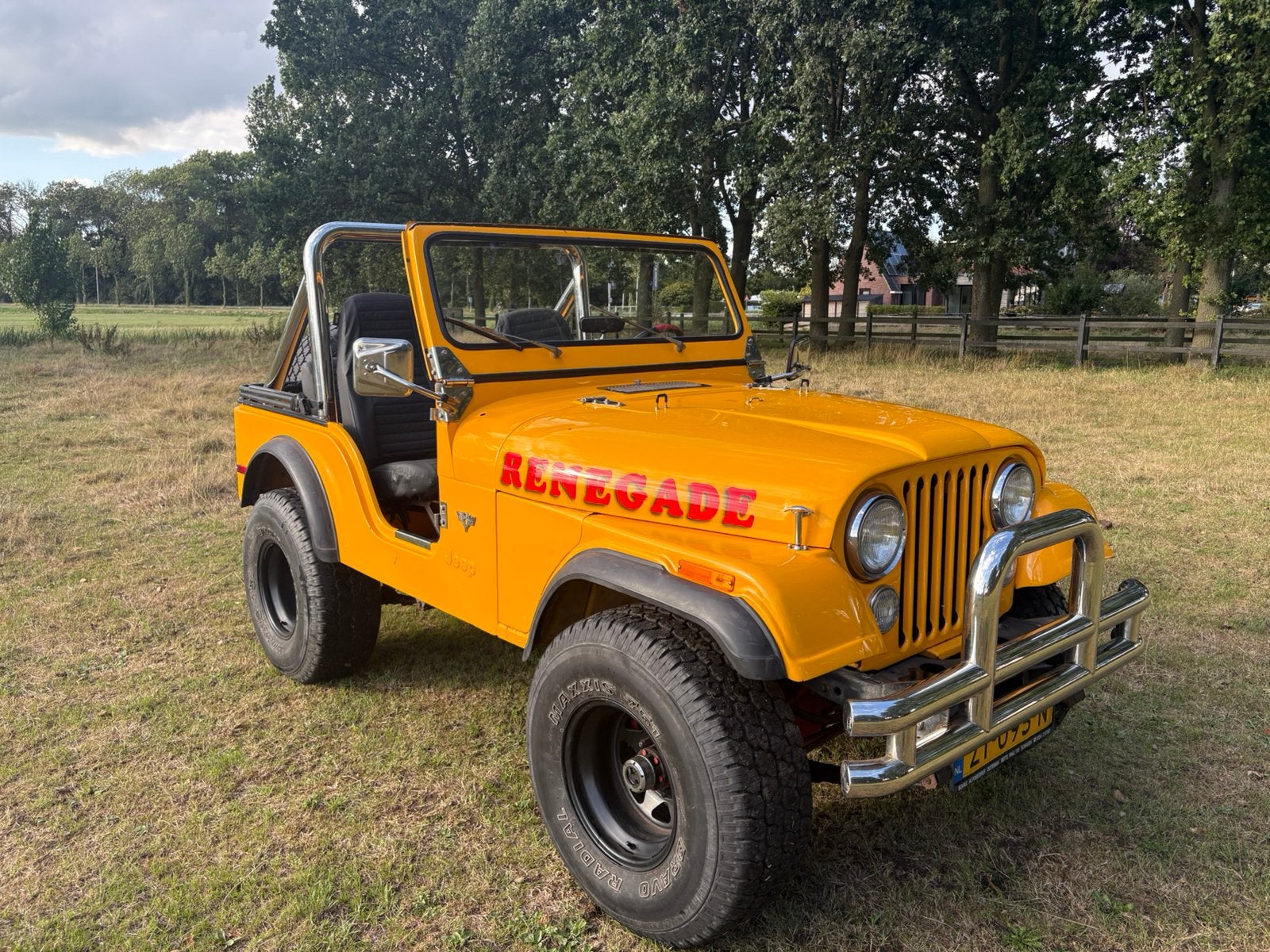Jeep CJ5 V8 5.0L 1980 Geel, Auto's, Jeep, 5000 cc, CJ, 1465 kg, Geel