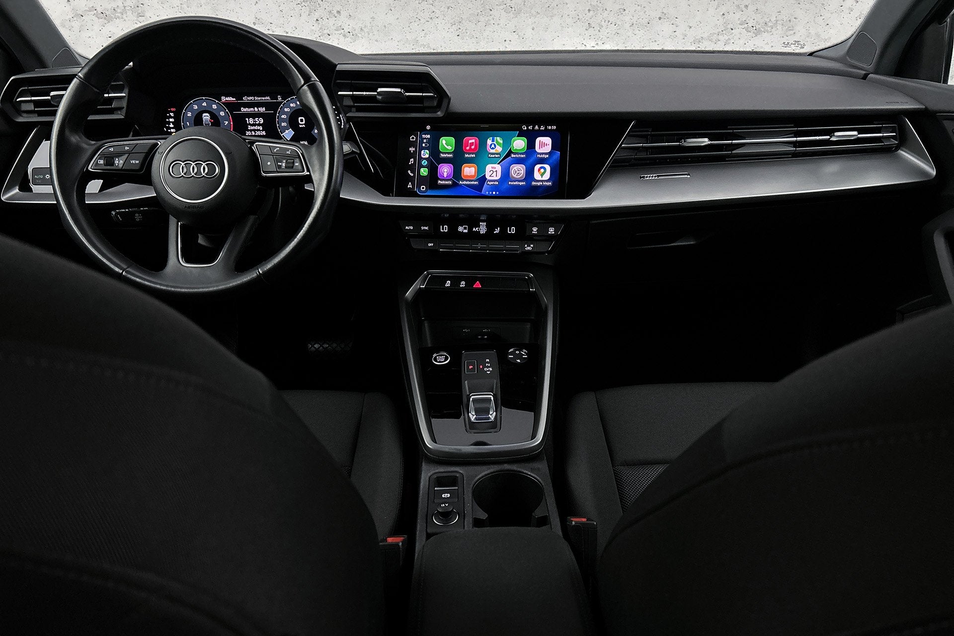 Audi A3 Sportback 30 TFSI Pro Line | Apple Carplay | LED kop, Auto's, Stof, Gebruikt, Euro 6, Origineel Nederlands