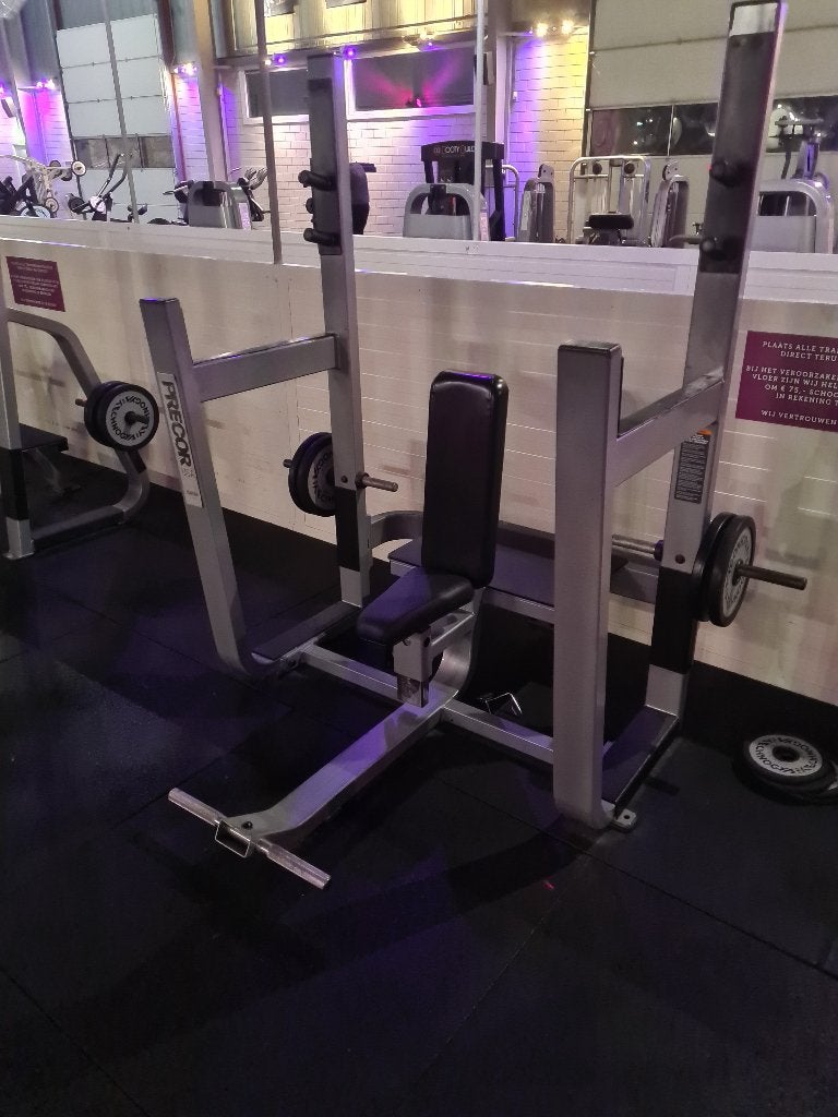 Precor Shoulder Press Bench - Military Press Bench, Ophalen, Gebruikt, Benen, Fitnessbank