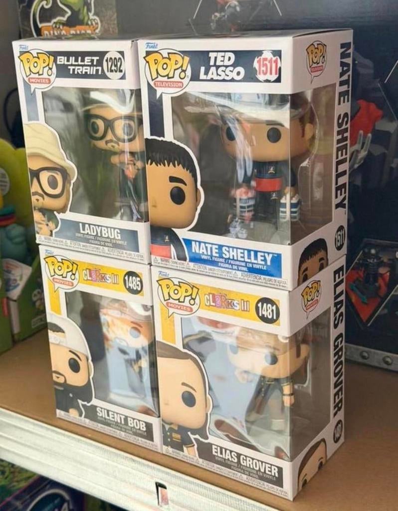 Funko POP - Pop! Poppen Clerks III Ted Lasso Bullet Train, Nieuw, Ophalen of Verzenden, H, H