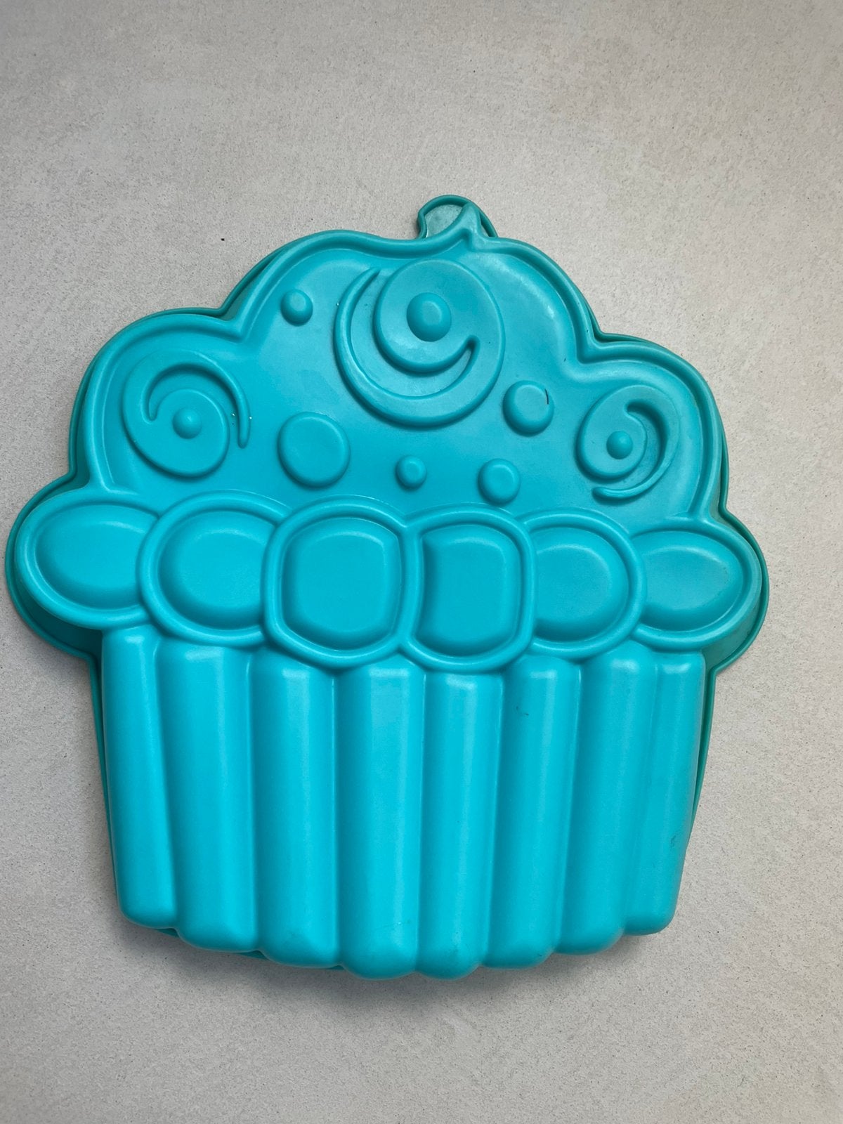 Silicon taartvorm bakvorm taart blauw, Ophalen of Verzenden, Gebruikt, Taarten, Bakvorm