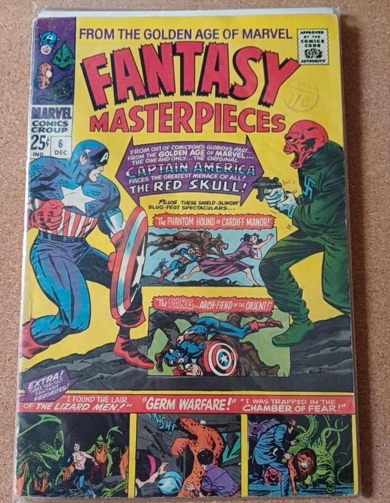 Marvel Comics- Fantasy Masterpieces #6 - 1966 - Stan Lee, Boeken, Strips | Comics, Eén comic, Ophalen of Verzenden, Amerika