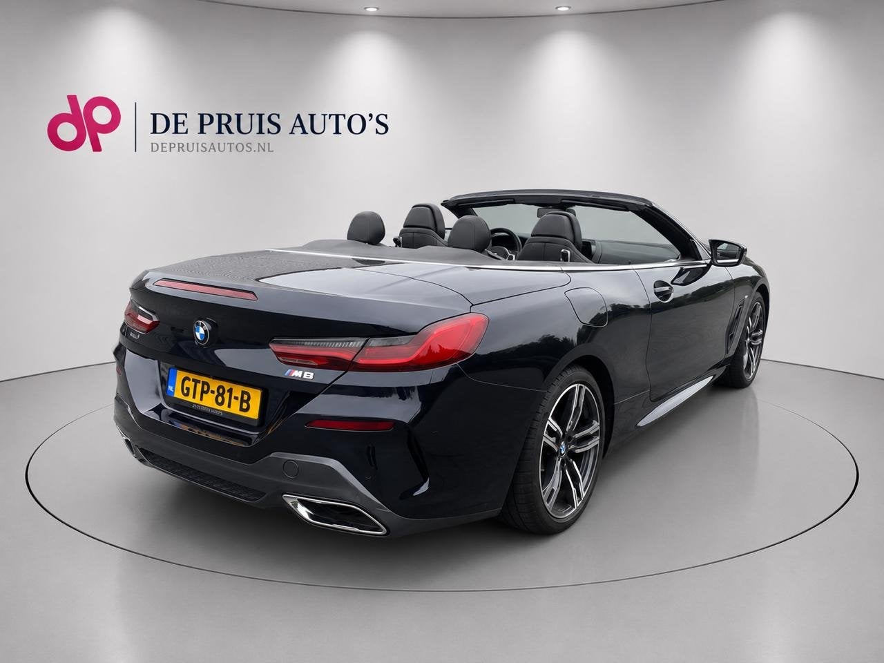 BMW 8 Serie M850i xDrive M Sport Laser 360°Camera Softclose, Gebruikt, Zwart, Vierwielaandrijving, 2025 kg
