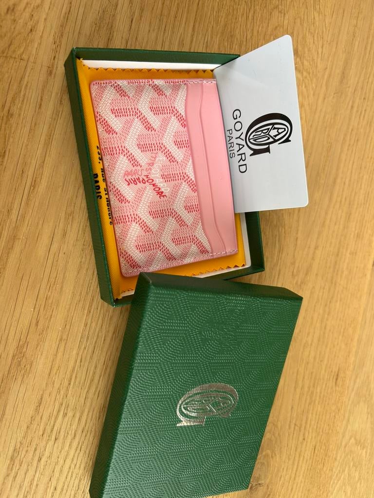 Goyard portemonnee roze, Ophalen of Verzenden, Zo goed als nieuw, Roze