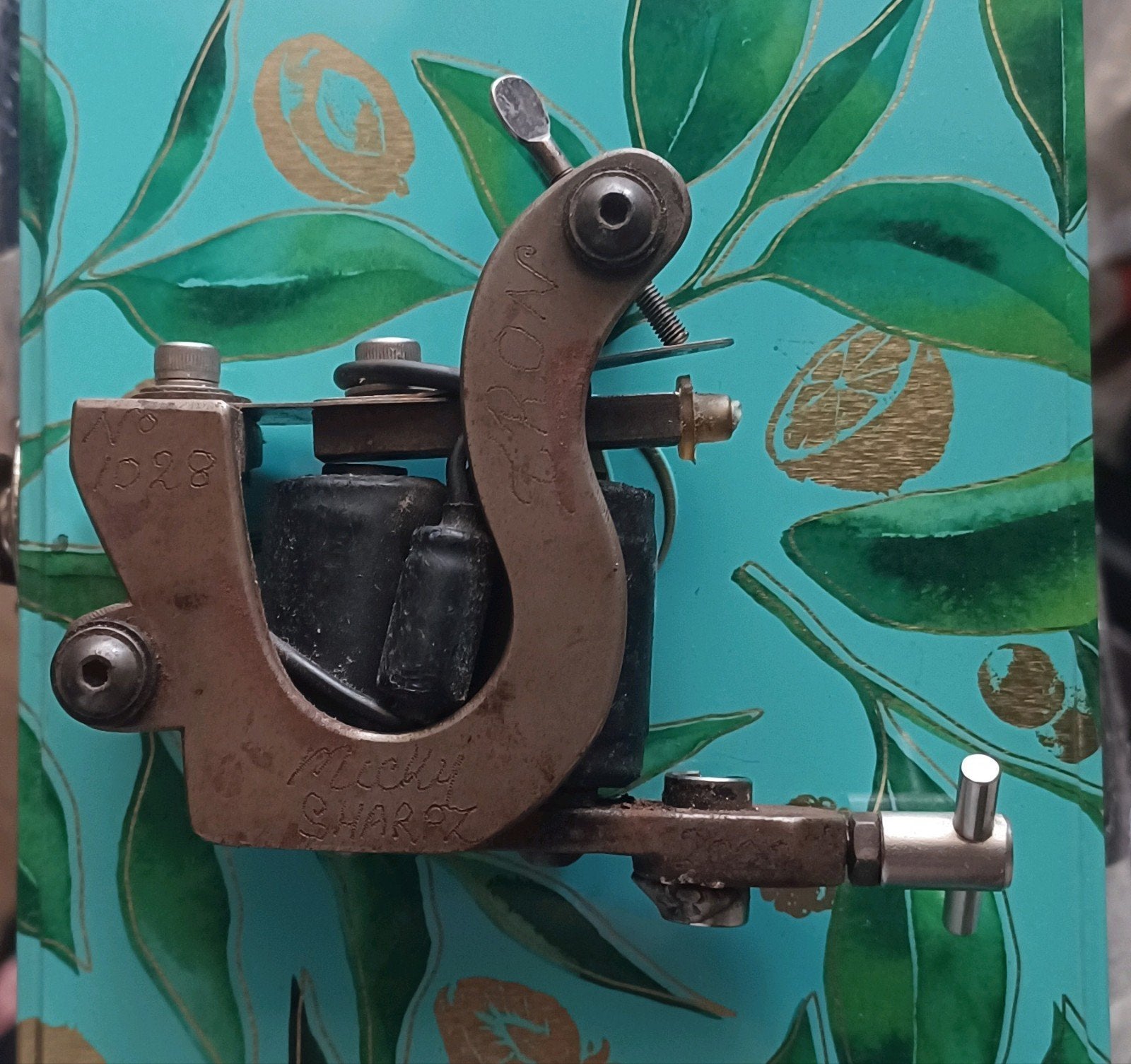 Tattoo machine coil Mickey Sharpz Contraption NO 1028, Ophalen of Verzenden, Gebruikt
