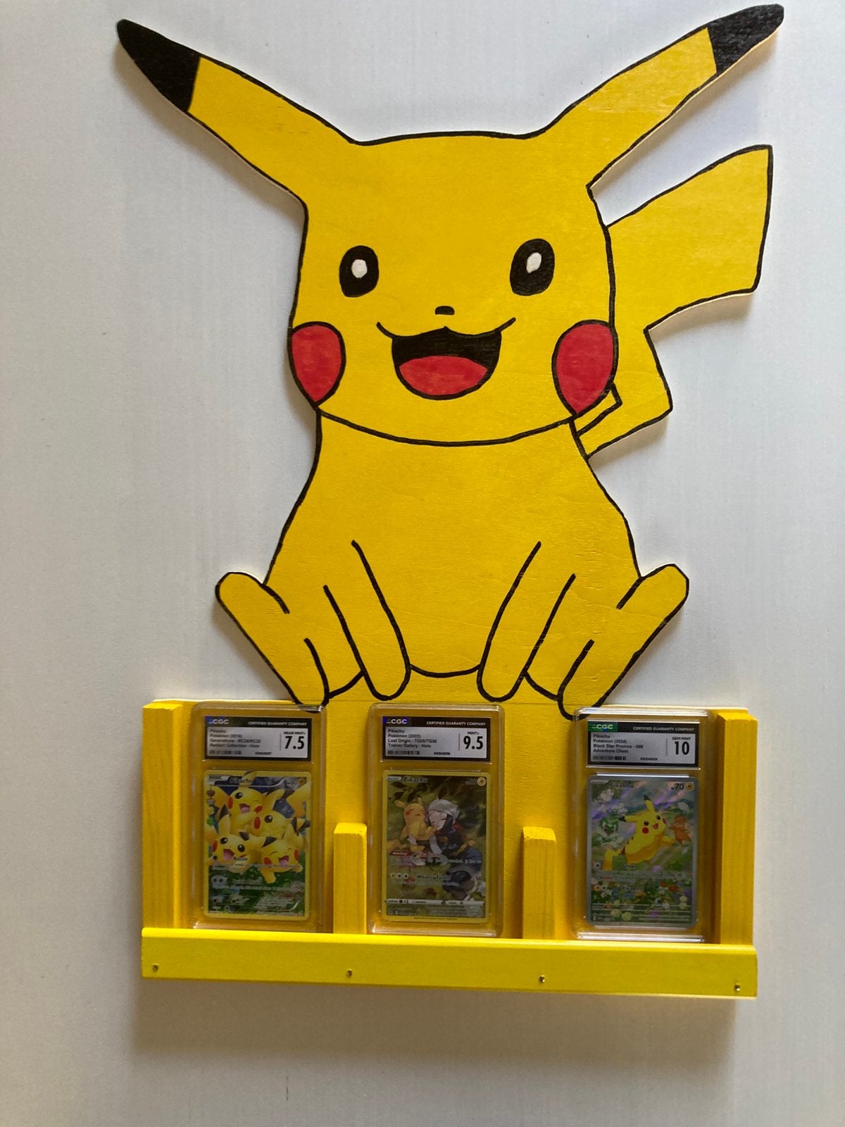 Pokemon kaarten houder, Kinderen en Baby's, Geel, Nieuw, Ophalen of Verzenden, Wanddecoratie