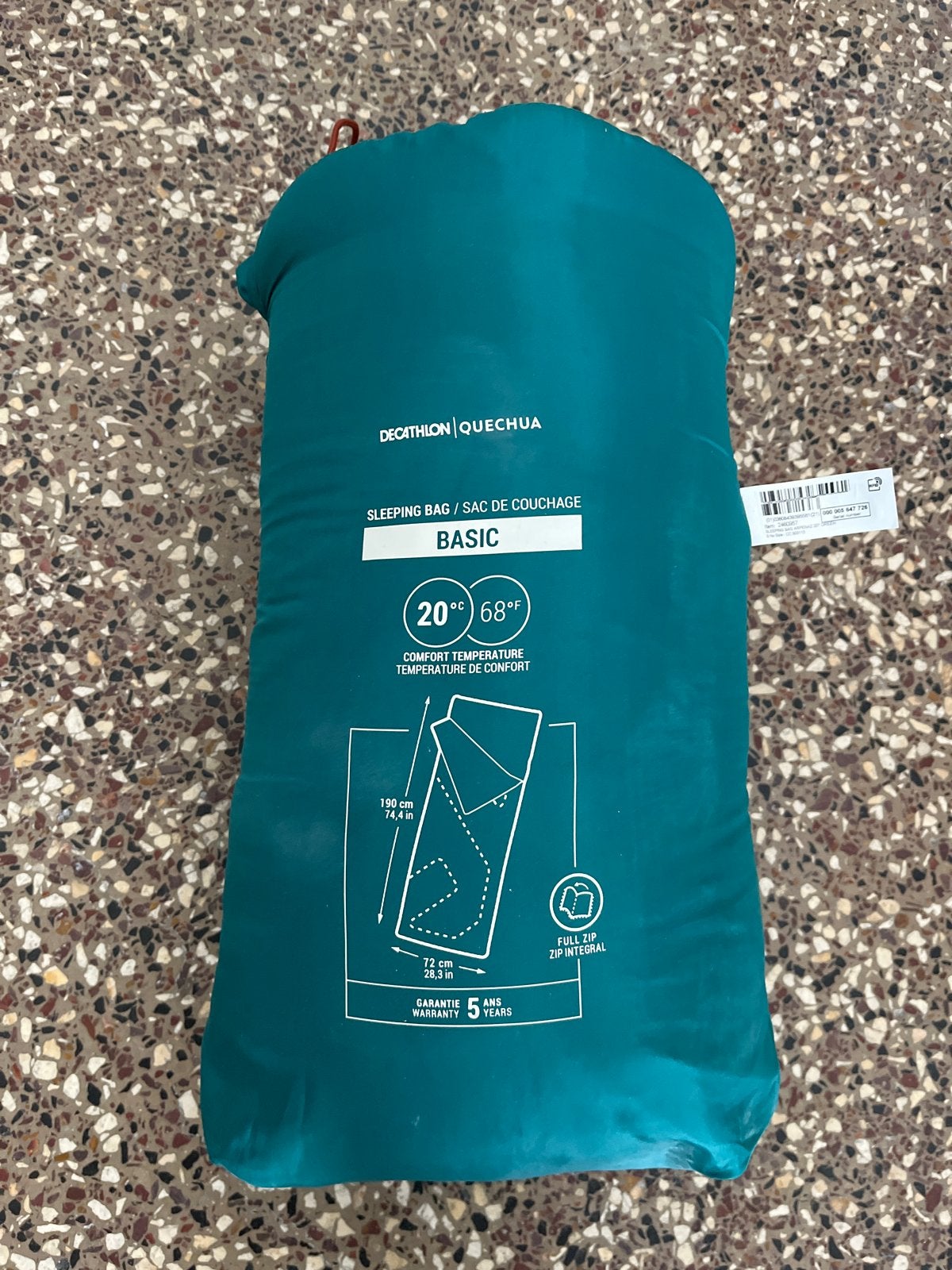 3x Decathlon Quechua Basic Slaapzak 20C, Ophalen, Nieuw
