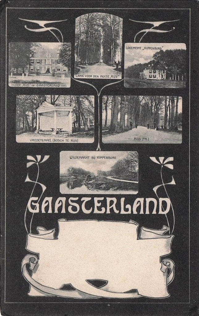 703-022-023 Gaasterland, Verzenden, Voor 1920, Friesland