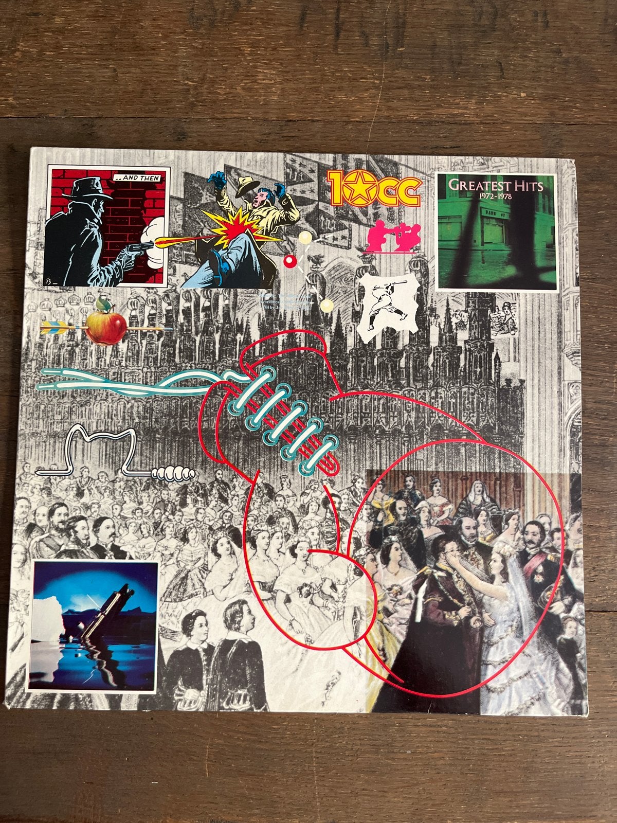 10cc - Greatest Hits 1972-1978 LP (Made in Holland), Ophalen of Verzenden, 1970 - 1979, Gebruikt, 12 inch