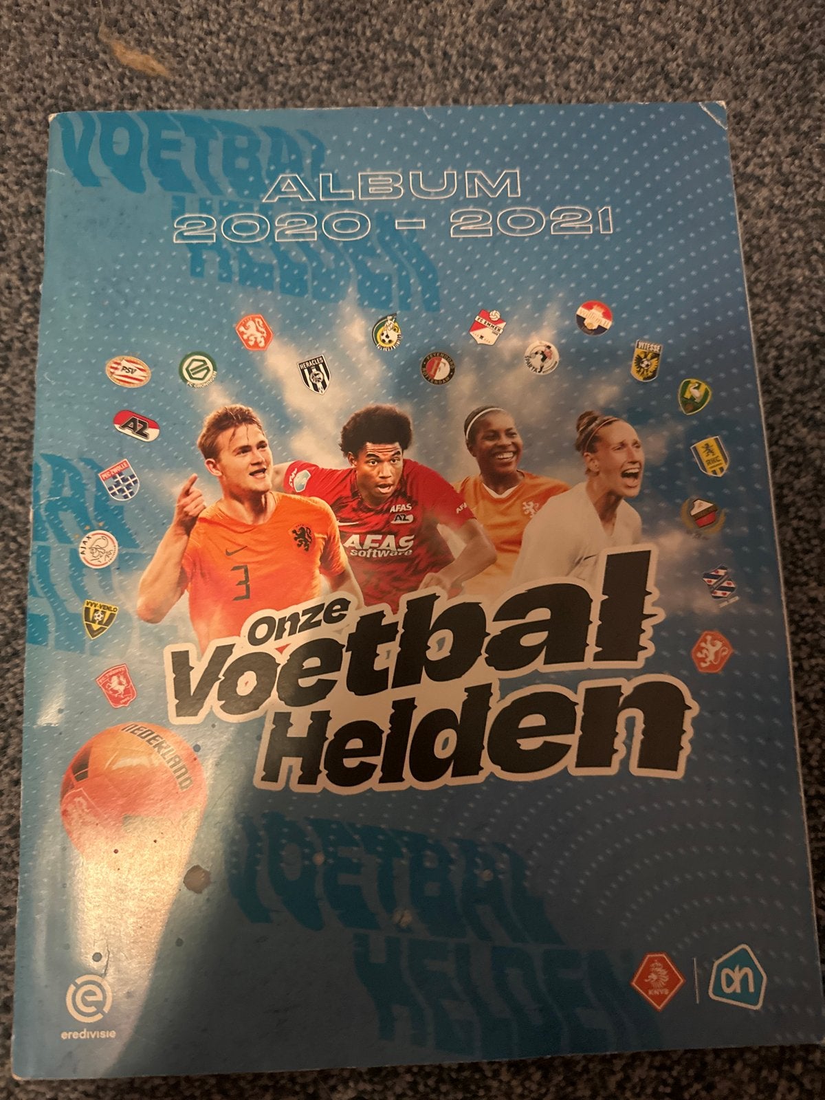 Voetbal Album 2020-2021 - Onze Voetbal Helden (AH), Ophalen of Verzenden, Zo goed als nieuw, Overige binnenlandse clubs, Boek of Tijdschrift