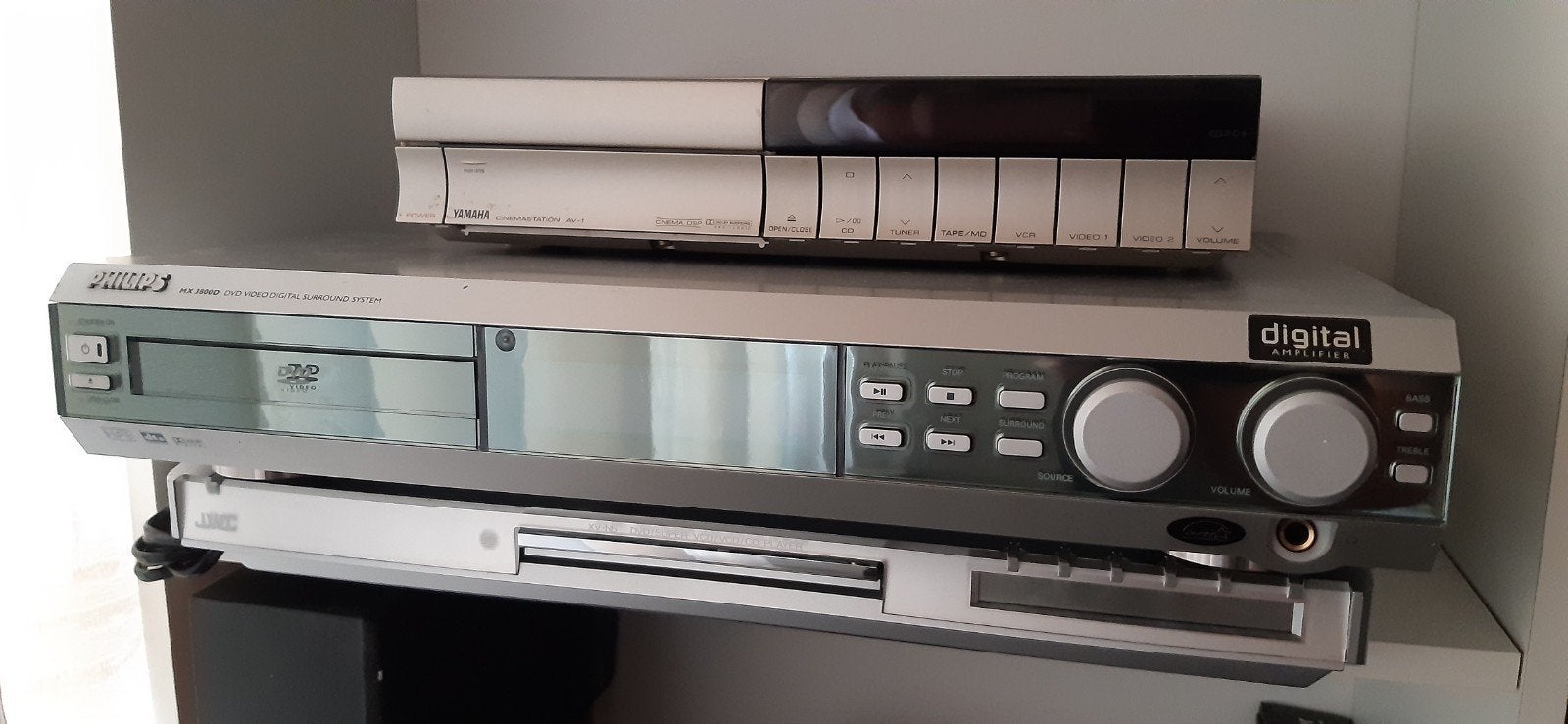 3 home cinema sets, Ophalen