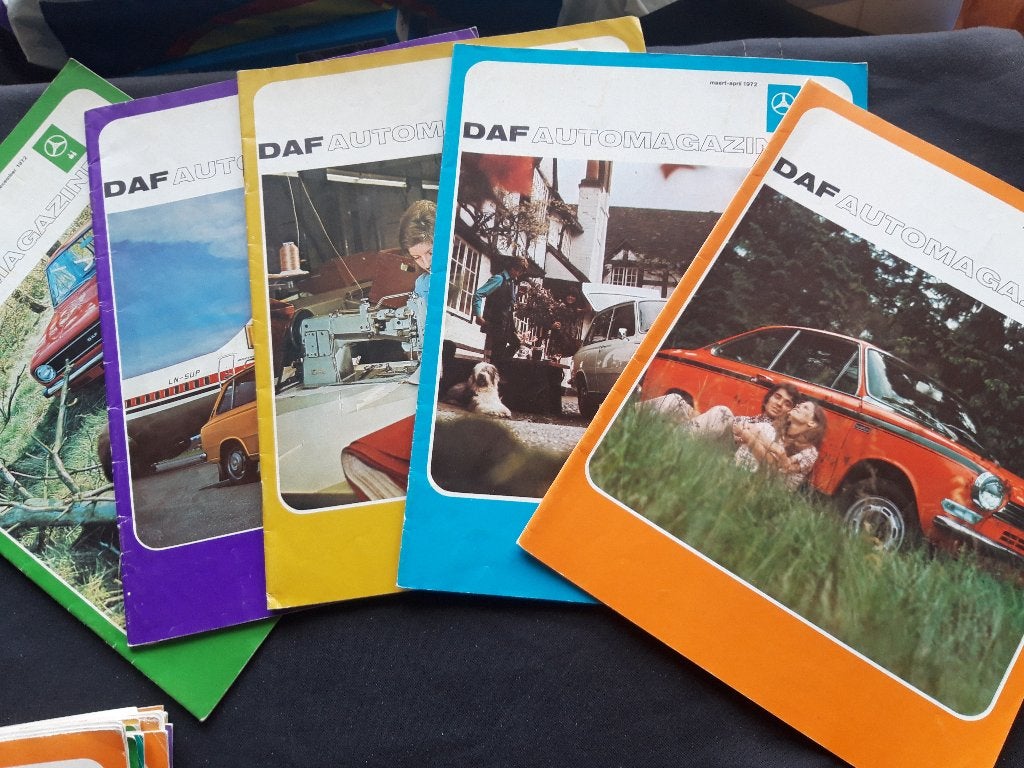 Daf Automagazine 1972 – losse nummers, Daf variomatic, Ophalen of Verzenden, Zo goed als nieuw, Overige merken