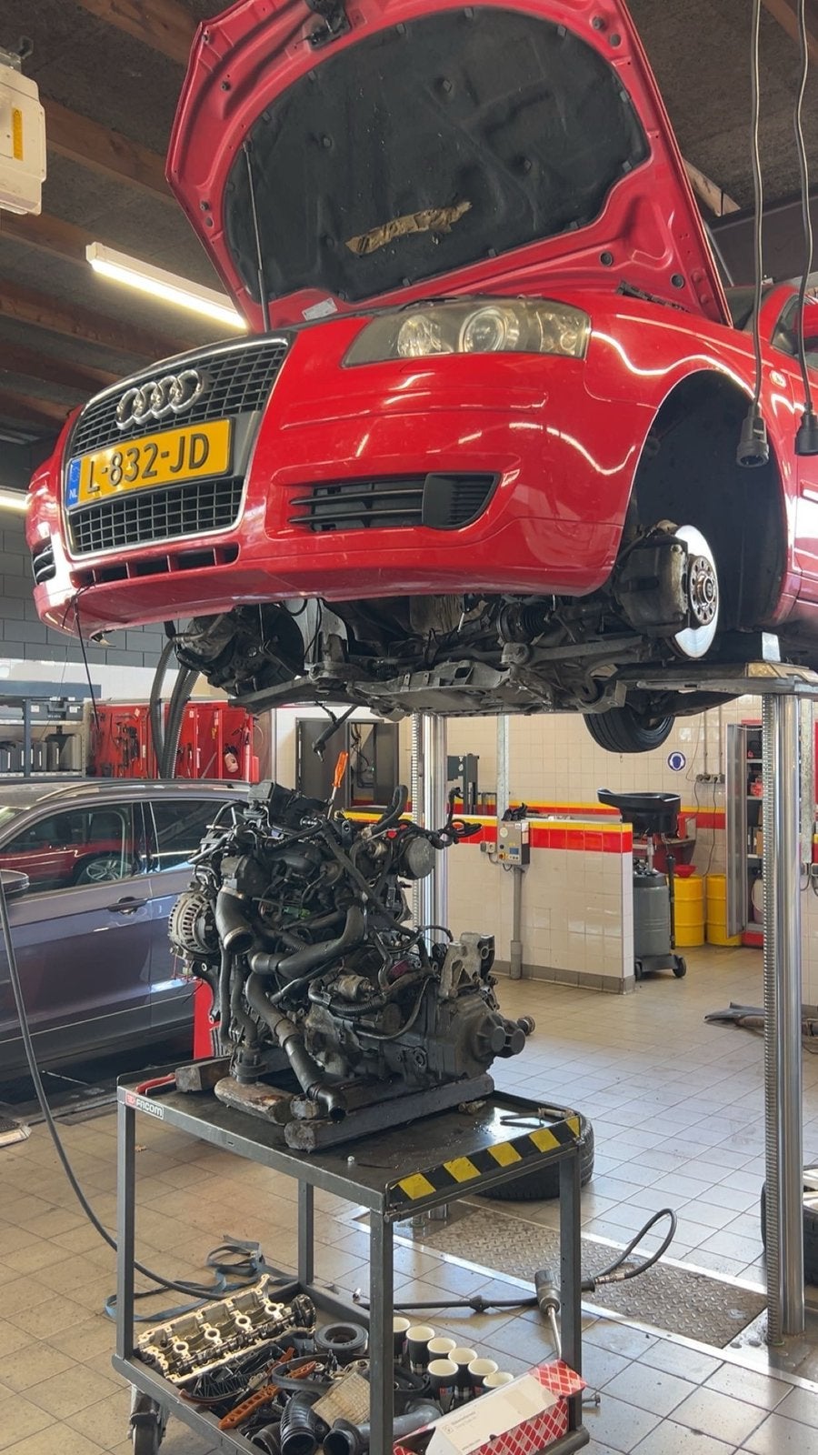 Onderdelen audi 1.8tfsi motorcode BYT, Ophalen, Audi