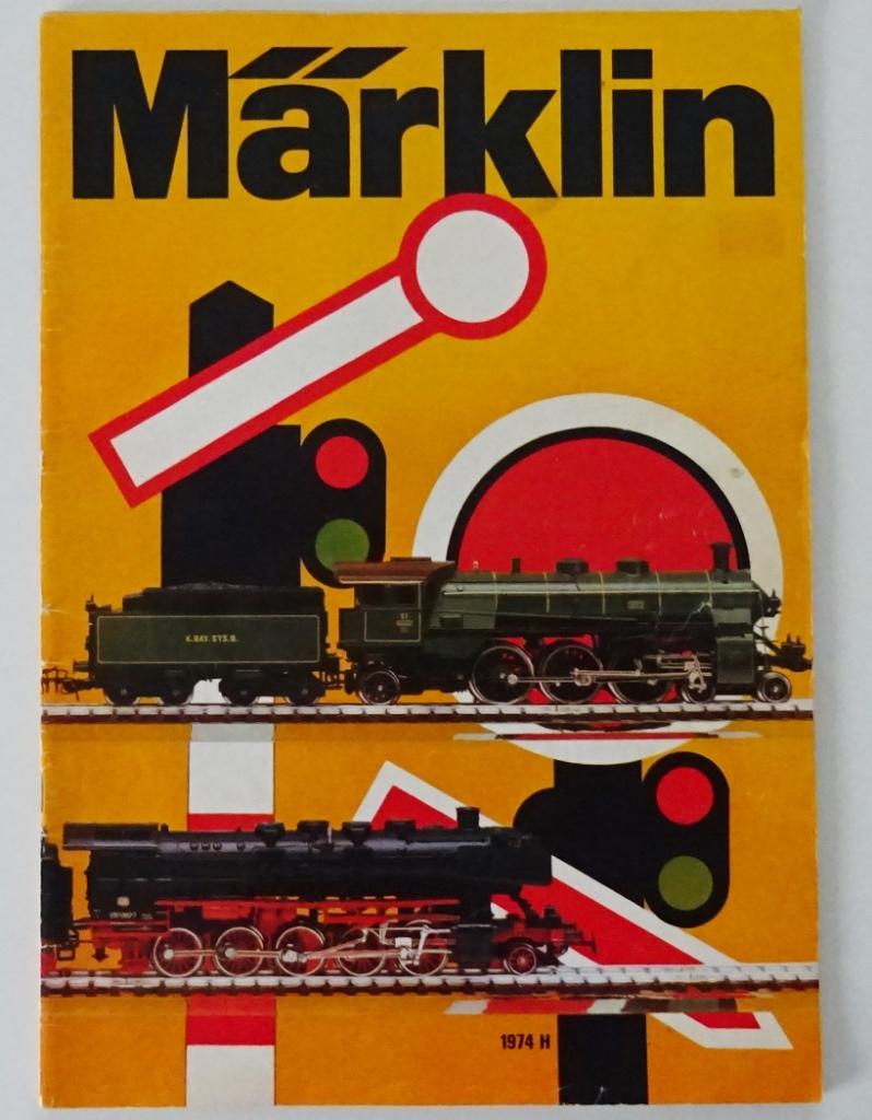 Märklin Catalogus 1974, Wisselstroom, Zo goed als nieuw, Analoog, Märklin