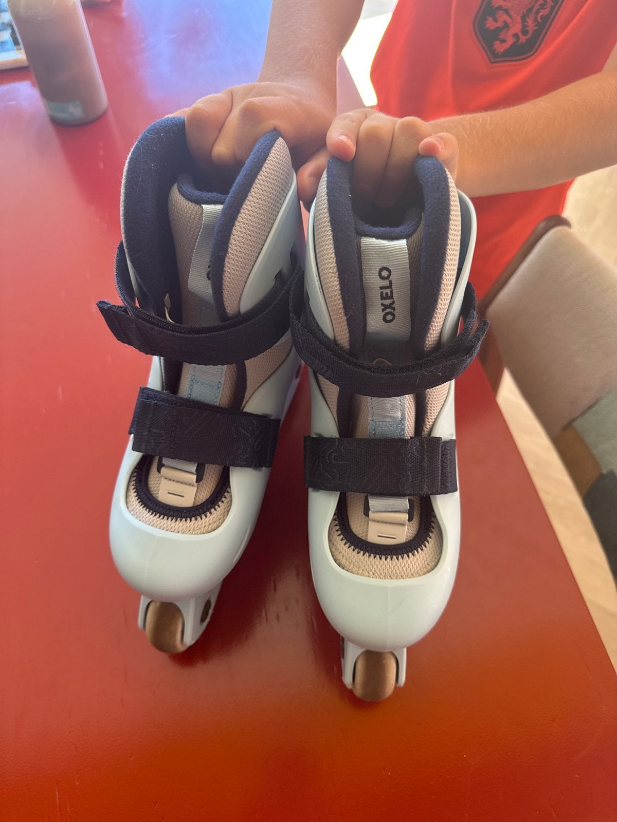Inline skates met bescherming - maat 32-34, Overige merken, Kinderen, Ophalen of Verzenden, Inline skates 4 wielen