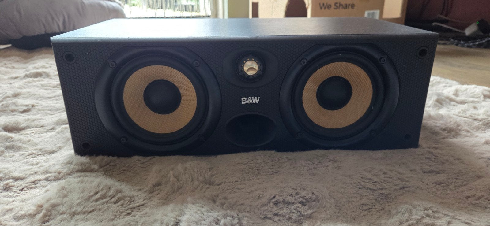 B&W CC6 Center Speaker - 120W, 8 Ohm, Audio, Tv en Foto, Luidsprekers, Gebruikt, Ophalen of Verzenden, 60 tot 120 watt, Bowers & Wilkins (B&W)