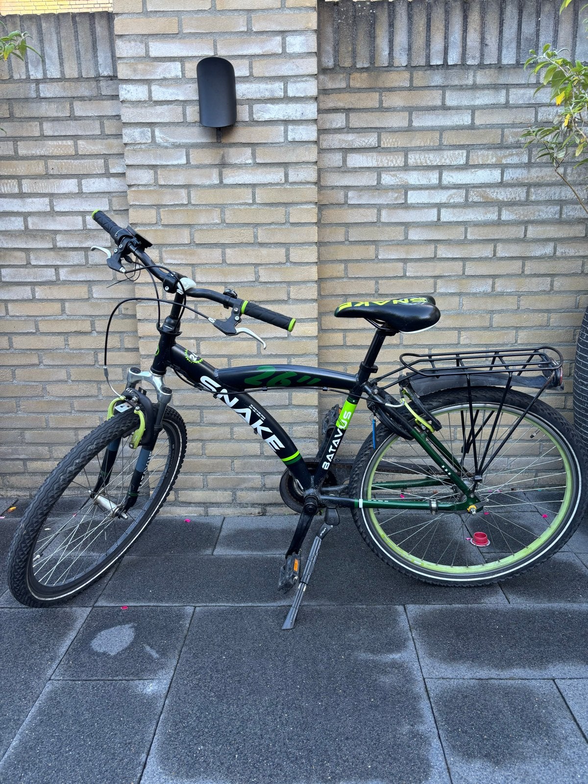Batavus Snake 26 inch, Gebruikt, Velgrem, Versnellingen, Ophalen