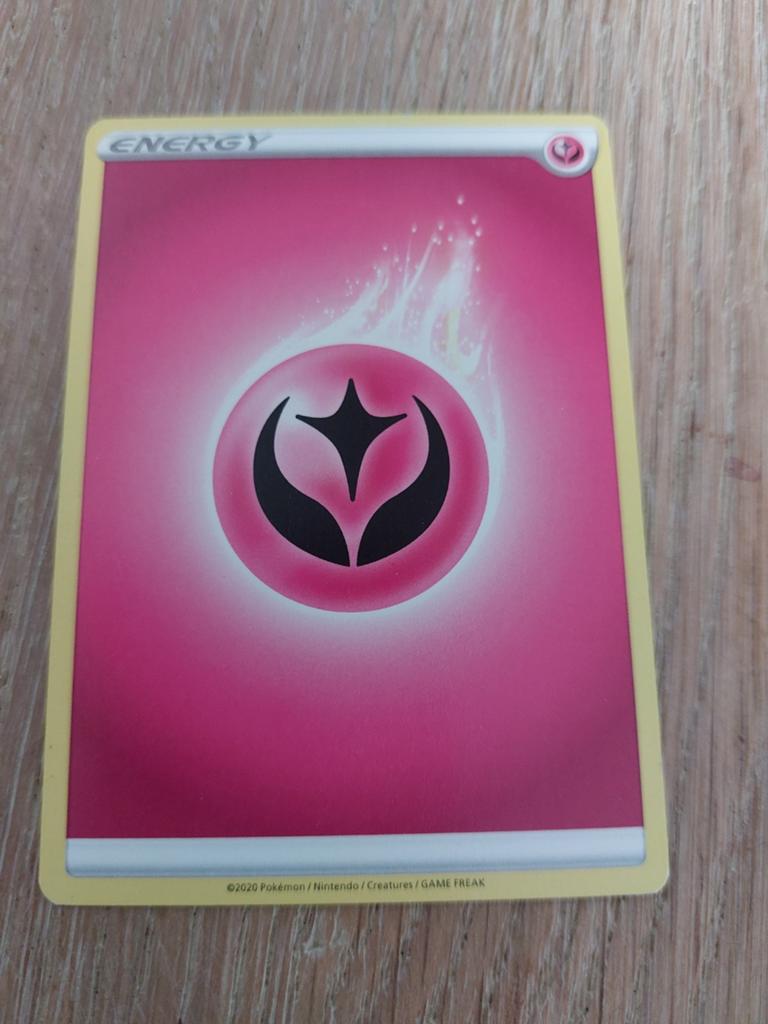 Pokémon Energy Kaart - Psychic Energy, Ophalen of Verzenden, Zo goed als nieuw, Losse kaart