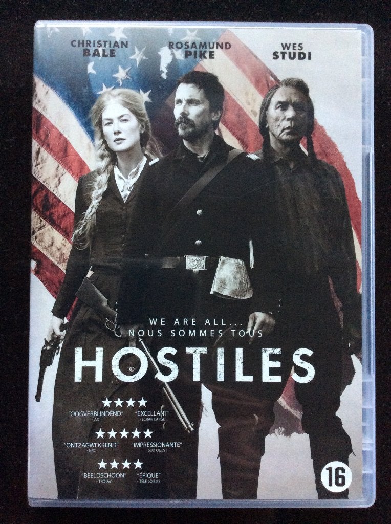 Hostiles DVD, Cd's en Dvd's, Vanaf 16 jaar, Ophalen of Verzenden, Zo goed als nieuw, Overige genres
