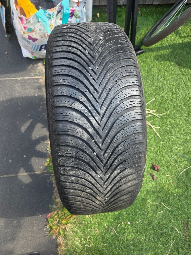 Originele BMW 17" velgen 5x112 + Michelin winterbanden, Auto-onderdelen, Banden en Velgen, Ophalen, Gebruikt, 17 inch, All Season