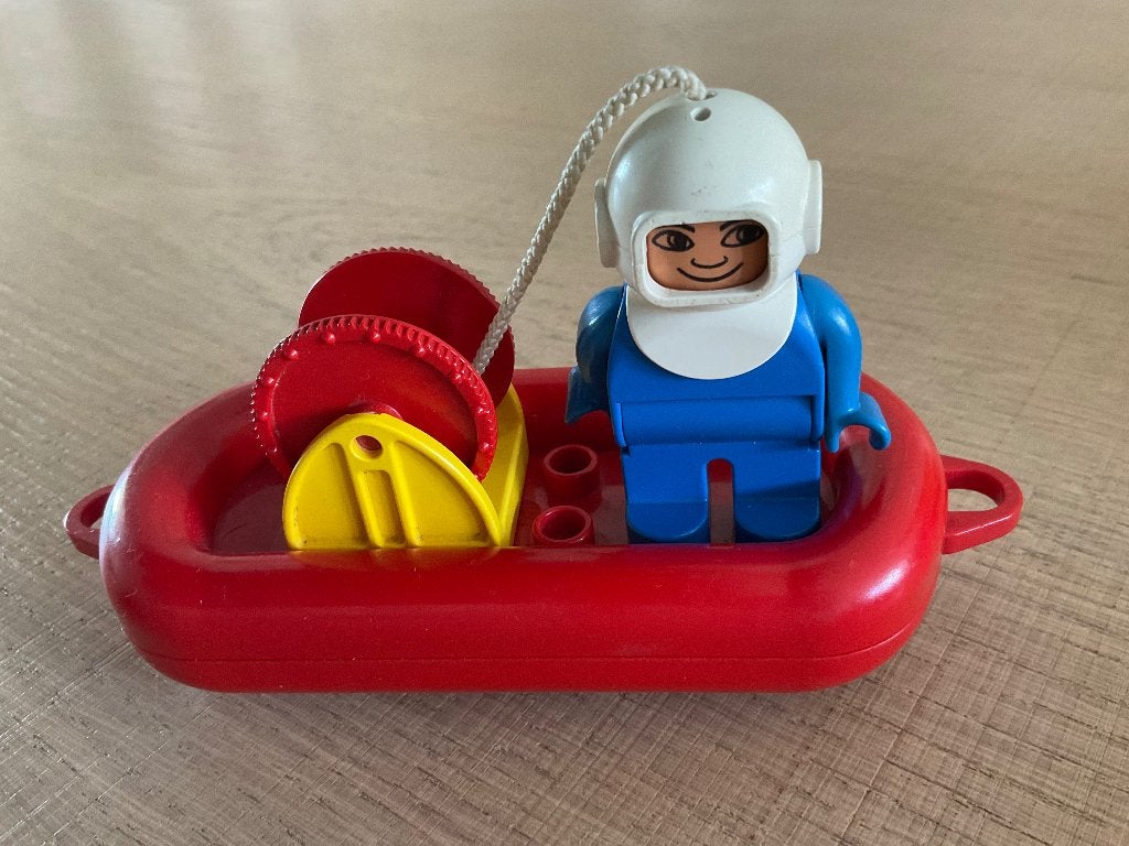 Vintage Duplo duikboot, Kinderen en Baby's, Speelgoed | Duplo en Lego, Ophalen of Verzenden, Gebruikt, Duplo