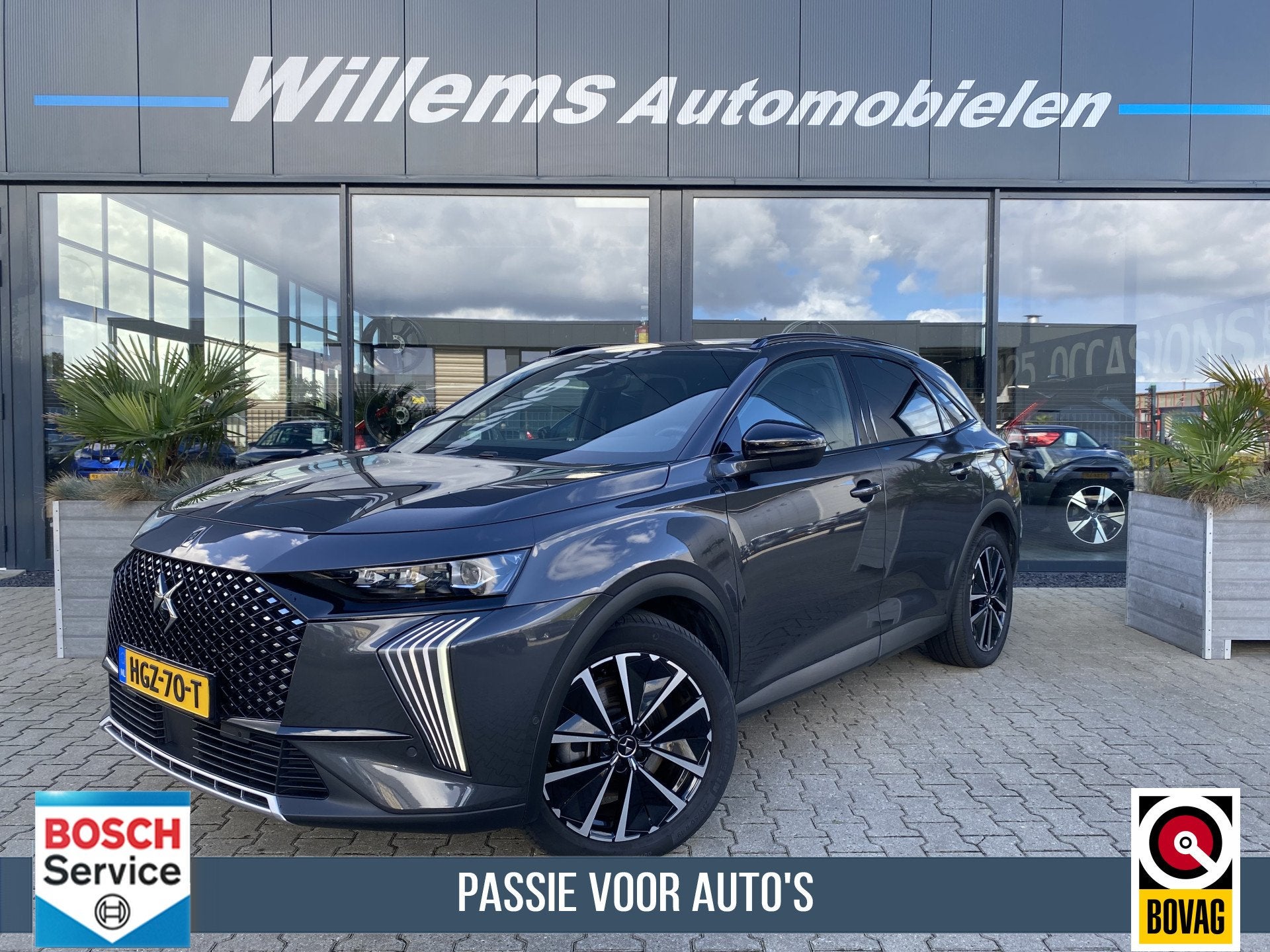 DS 7 E-Tense 300 4x4 Performance Line Panorama dak, Adaptive, Auto's, Automaat, 77 km/l, Gebruikt, Euro 6