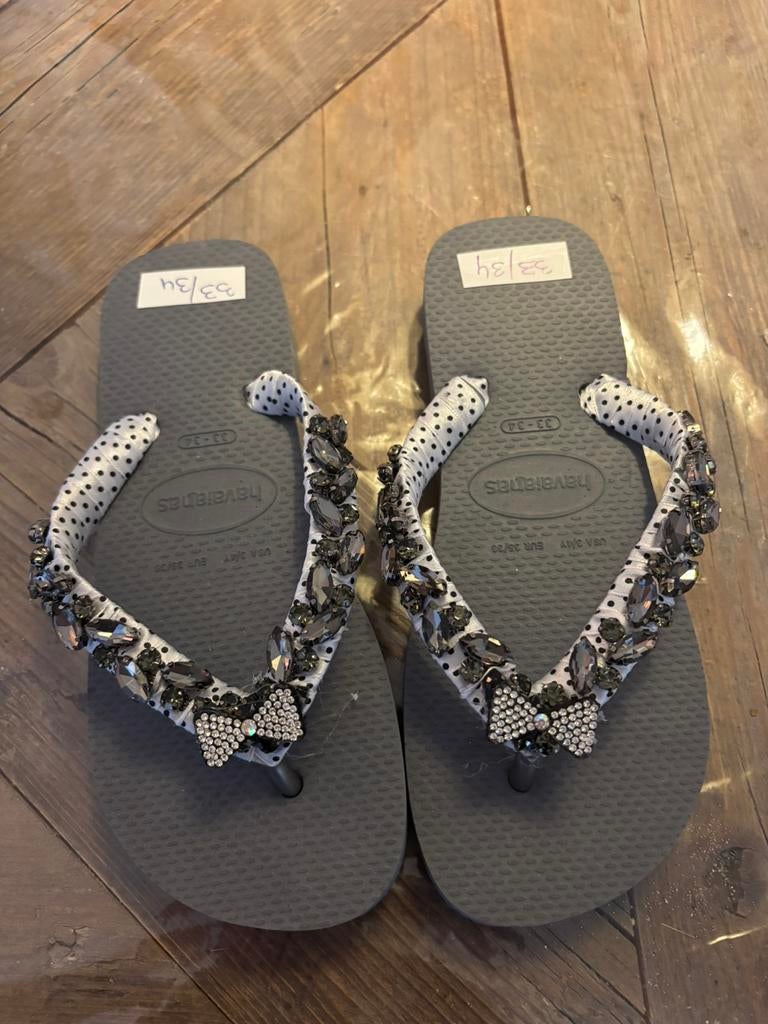 Havaianas met strass steentjes, Meisje, Overige typen, Nieuw, Ophalen of Verzenden