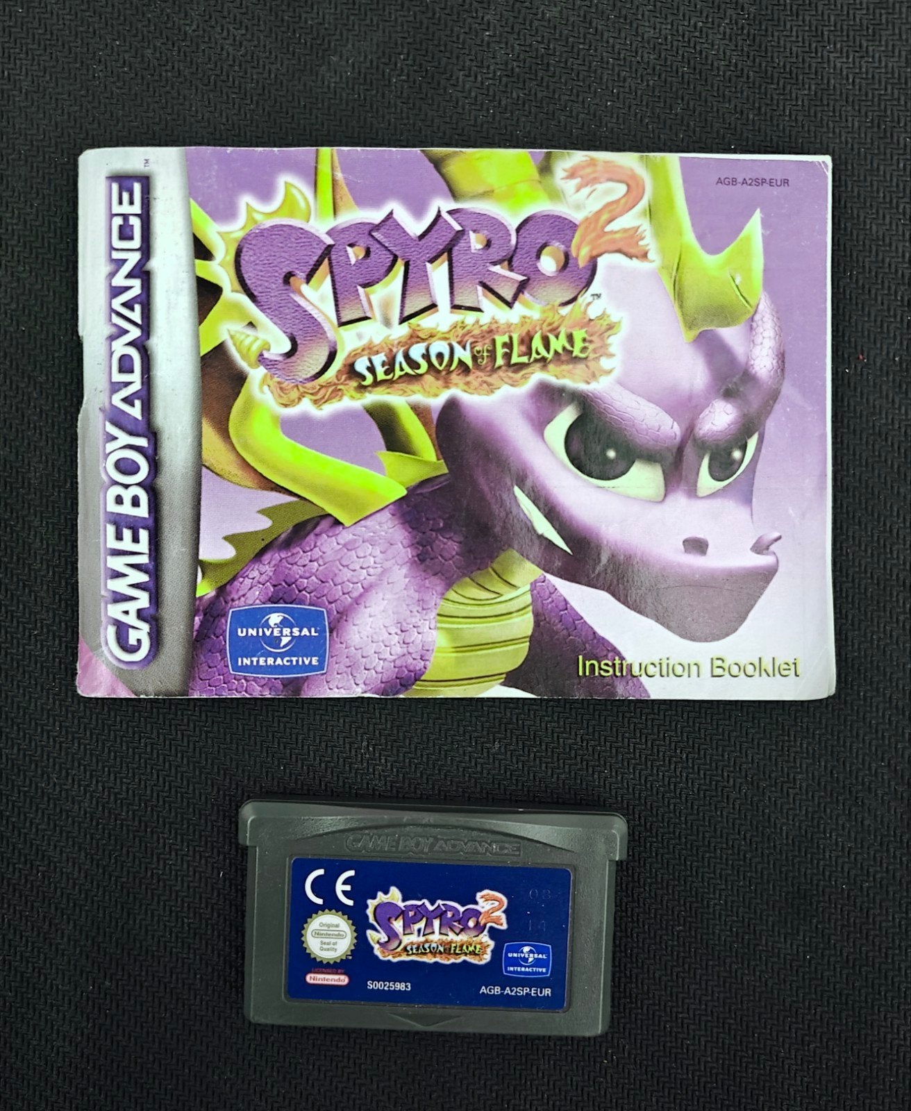 Spyro 2: Season of Flame - Game Boy Advance, Spelcomputers en Games, Gebruikt, 1 speler, Ophalen of Verzenden, Vanaf 3 jaar