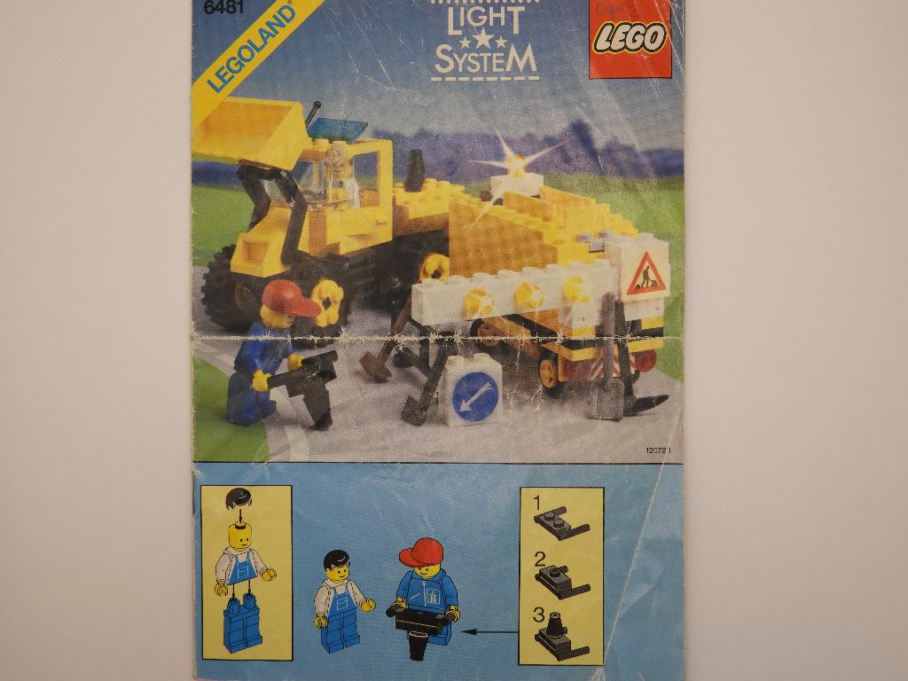 Lego 6481 Vintage Construction Crew, Compleet, Gebruikt, Lego, Ophalen of Verzenden