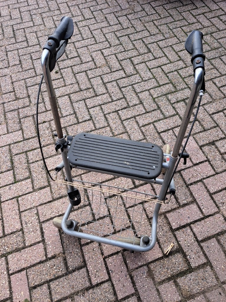 rollator, Ophalen, Gebruikt
