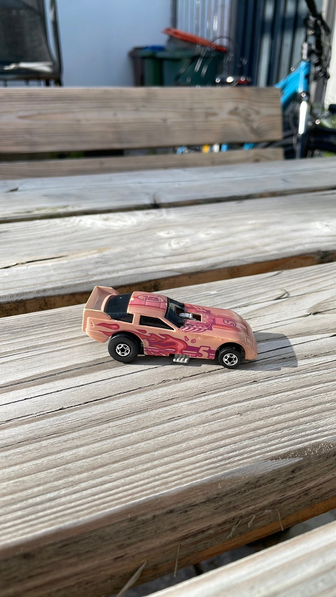 VTG Hot Wheels 1977 Color Changer Funny Car Pink Flame KO, Ophalen of Verzenden, Zo goed als nieuw, Auto
