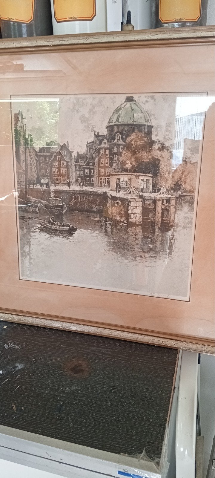 HENRI CASSIERS. Grote ets Lutherse Kerk A'dam, Ophalen