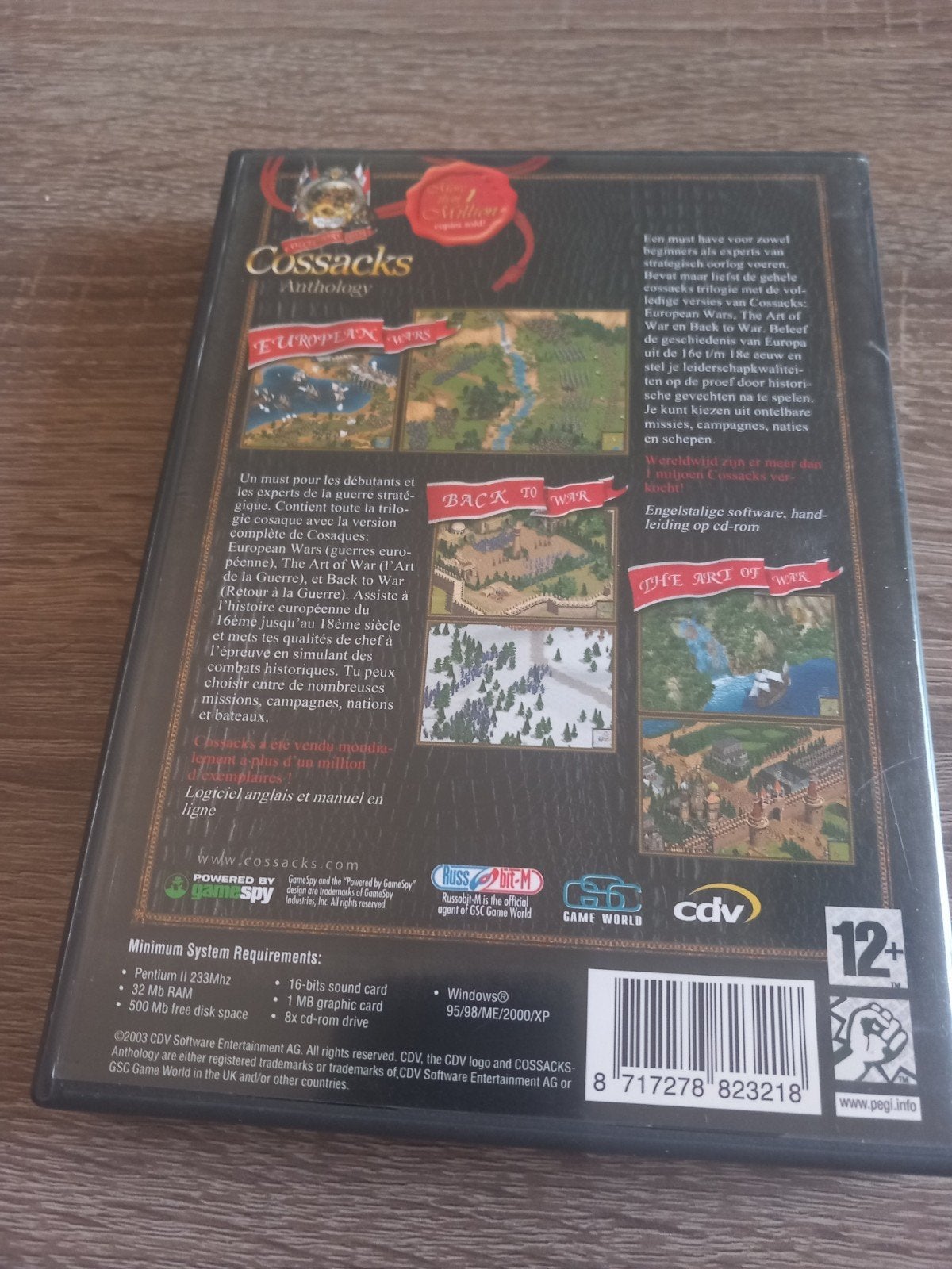 collector's edition cossacks antholgy, Spelcomputers en Games, 1 speler, Ophalen of Verzenden, Strategie en Constructie, Vanaf 12 jaar