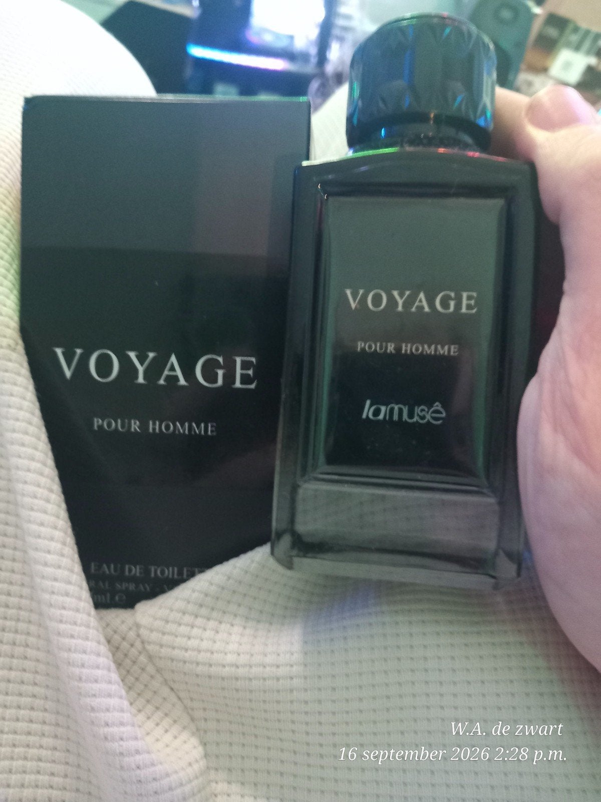 VOYAGE Pour Homme Eau de Toilette - Lamusé, Ophalen of Verzenden