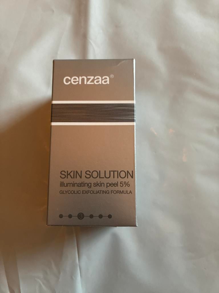 Cenzaa Skin Solution Illuminating Skin Peel 5% Glycolic, Sieraden, Tassen en Uiterlijk, Uiterlijk | Gezichtsverzorging, Ophalen of Verzenden