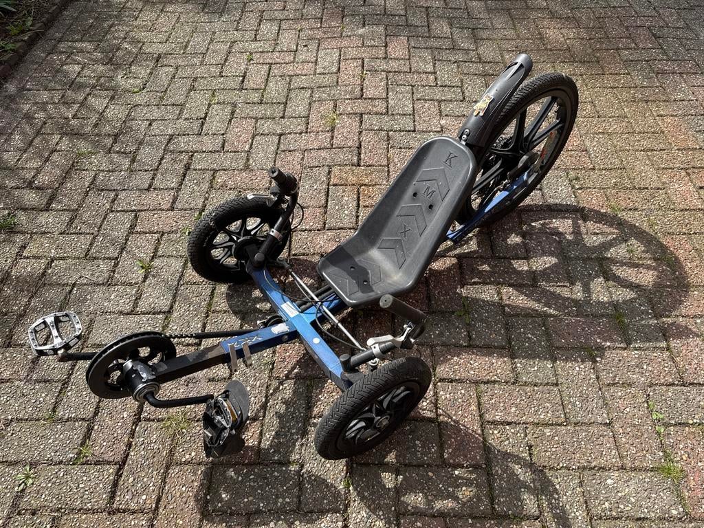 Kinderligfiets met drie wielen, Ophalen, Gebruikt