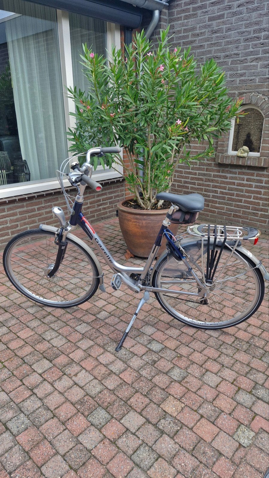 Damesfiets, Gazelle Medeo Plus 28 inch. frame maat 53, Ophalen, 53 tot 56 cm, Velgrem, Versnellingen