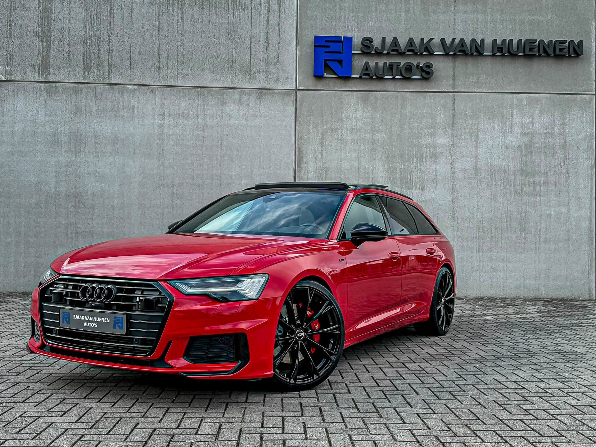 Audi A6 Avant 55TFSI e 367pk Quattro Competition S Edition S, Automaat, Gebruikt, Zwart, Vierwielaandrijving