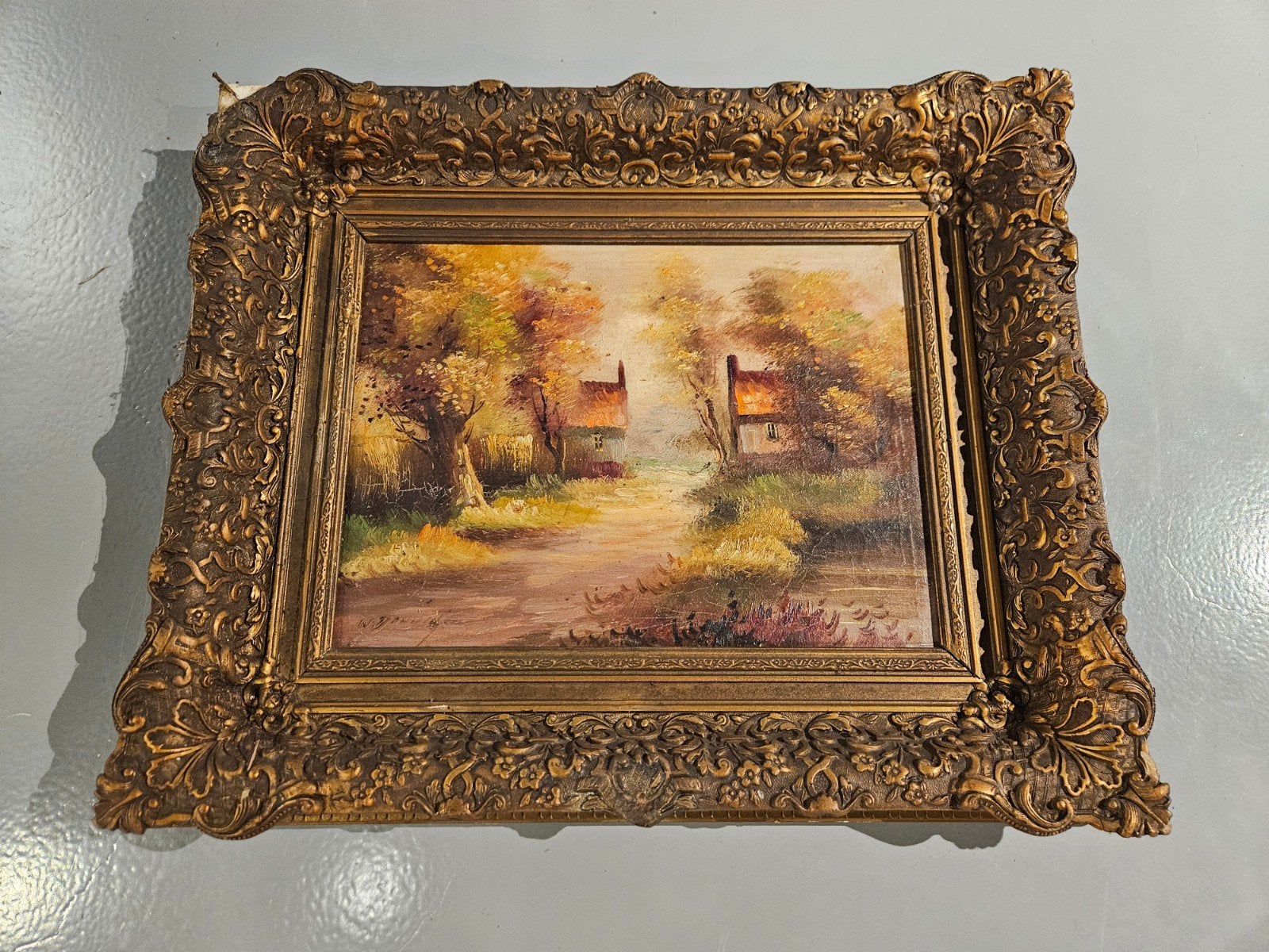Sfeervol Landschap Schilderij, Ophalen