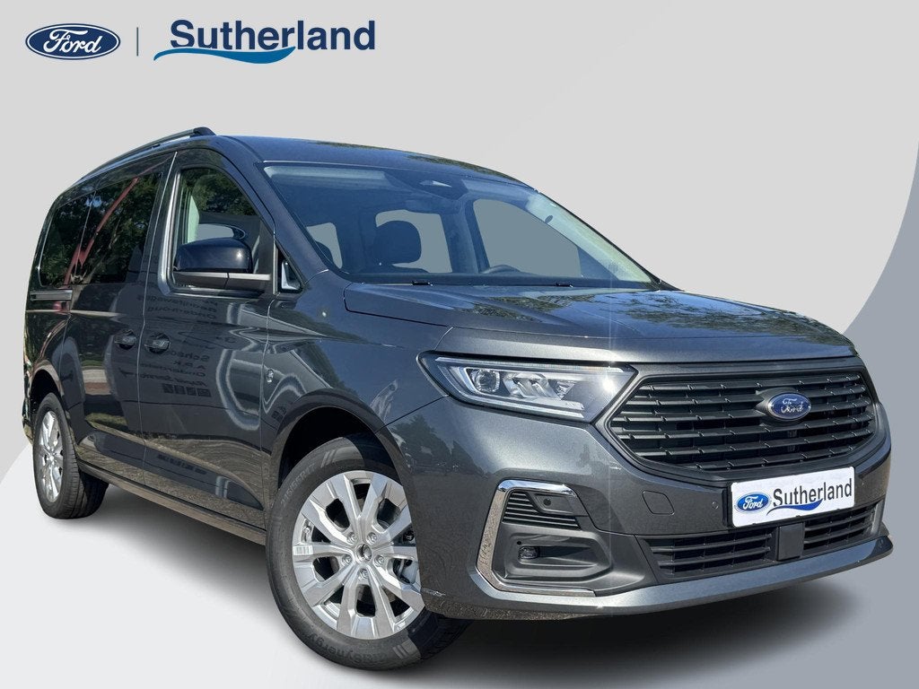 Ford Tourneo Connect 1.5 EcoBoost PHEV L2 Titanium | SCI | 1, Auto's, Ford, 150 pk, 7 stoelen, Bedrijf, Metallic lak