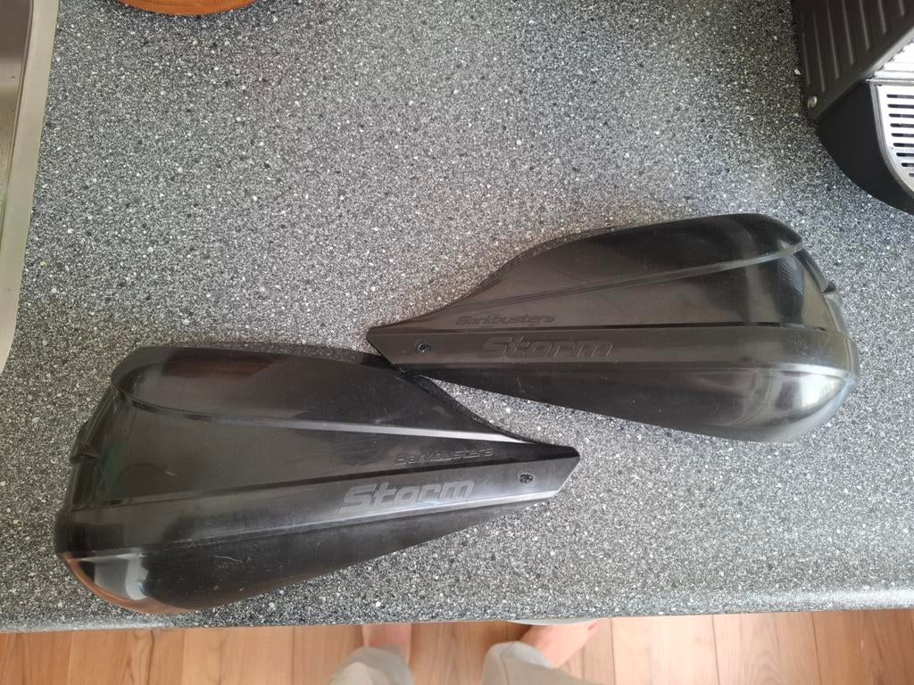 Barkbusters Storm Handkappen Plastics (alleen kappen), Ophalen of Verzenden, Gebruikt