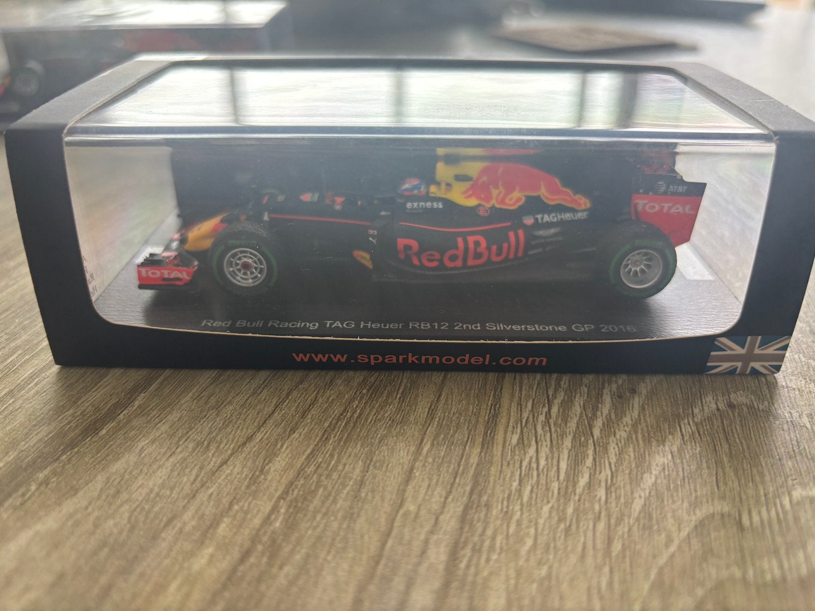 Max Verstappen 2016 Silverstone GP 1/43, Ophalen of Verzenden, Zo goed als nieuw, Formule 1