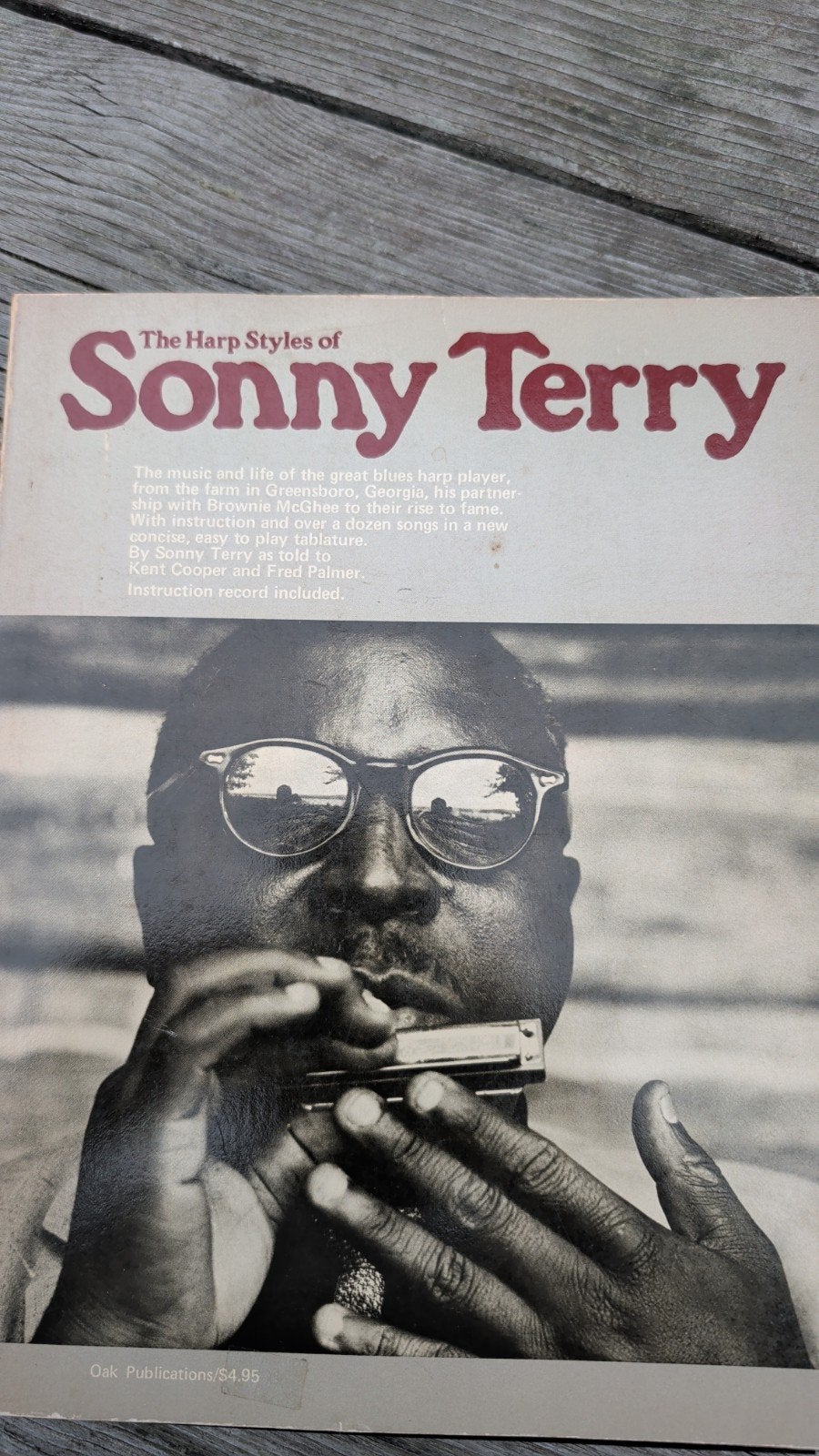 The Harp Styles of Sonny Terry - Blues Harmonica Boek, Ophalen of Verzenden, Gelezen, Instrument, Sonny Terry, Ken Cooper, Fred Palmer