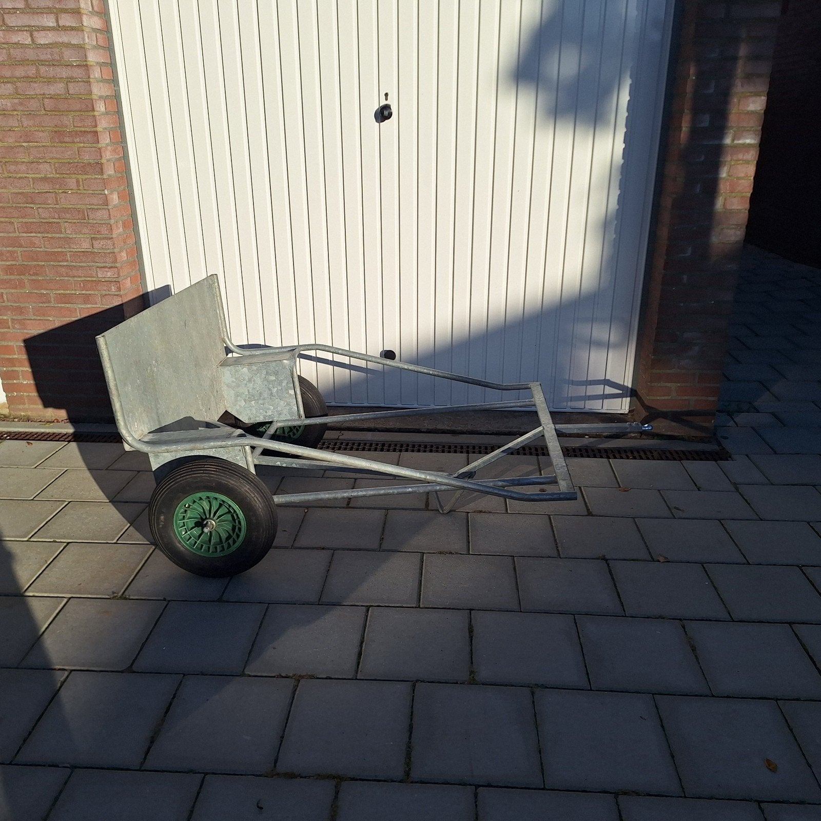 te koop grote gegalvaniseerde fietskar/viskar/scooterkar, Caravans en Kamperen, Ophalen, Gebruikt