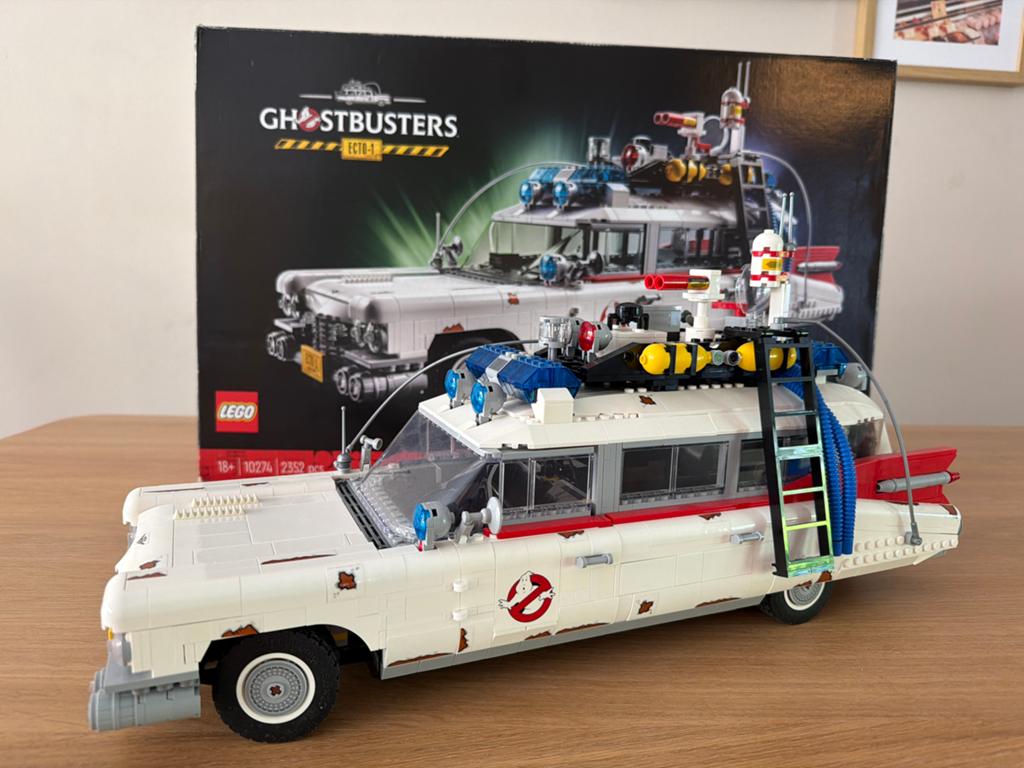 LEGO Ecto-1 Ghostbusters 10274 - Iconische Filmauto, Ophalen of Verzenden, Zo goed als nieuw