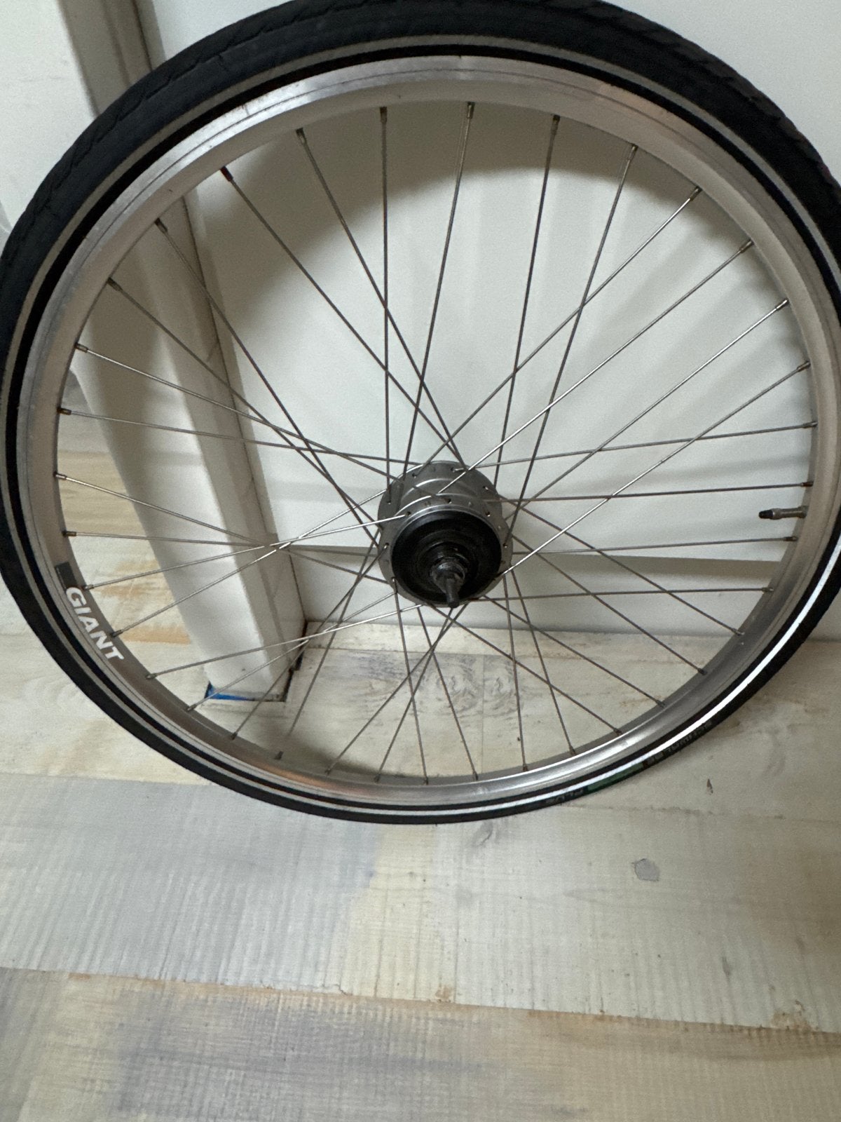 Shimano Nexus 8 Wiel met Schwalbe Energizer Plus Band, Gebruikt, Ophalen of Verzenden, Aluminium, Elektrische fiets
