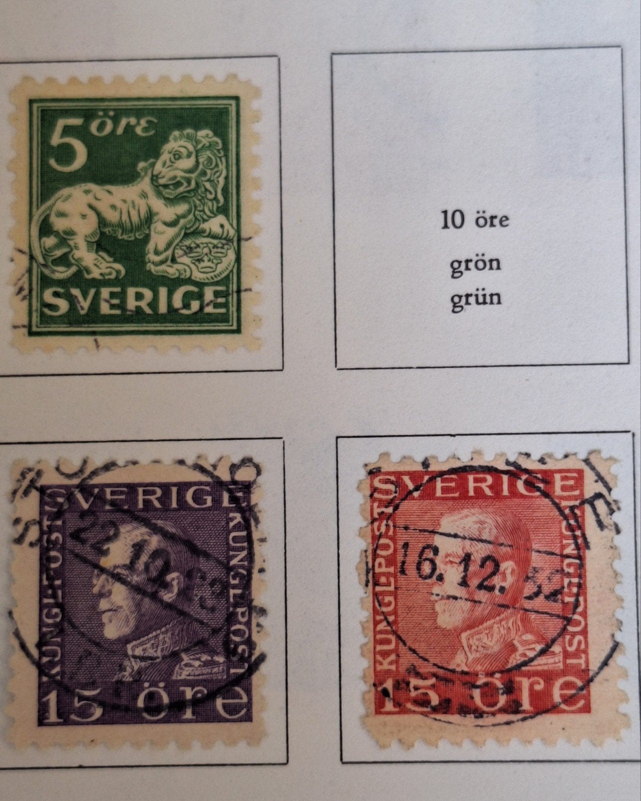S8a Zweden 1920-1936, Ophalen of Verzenden, Zweden